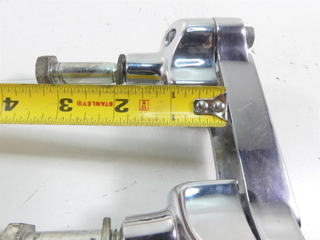 2004 Harley Softail FLSTFI Fat Boy Handlebar Handle Bar Riser Set 56567-86B {{ shop.shopifyCountryName }} - Mototech271