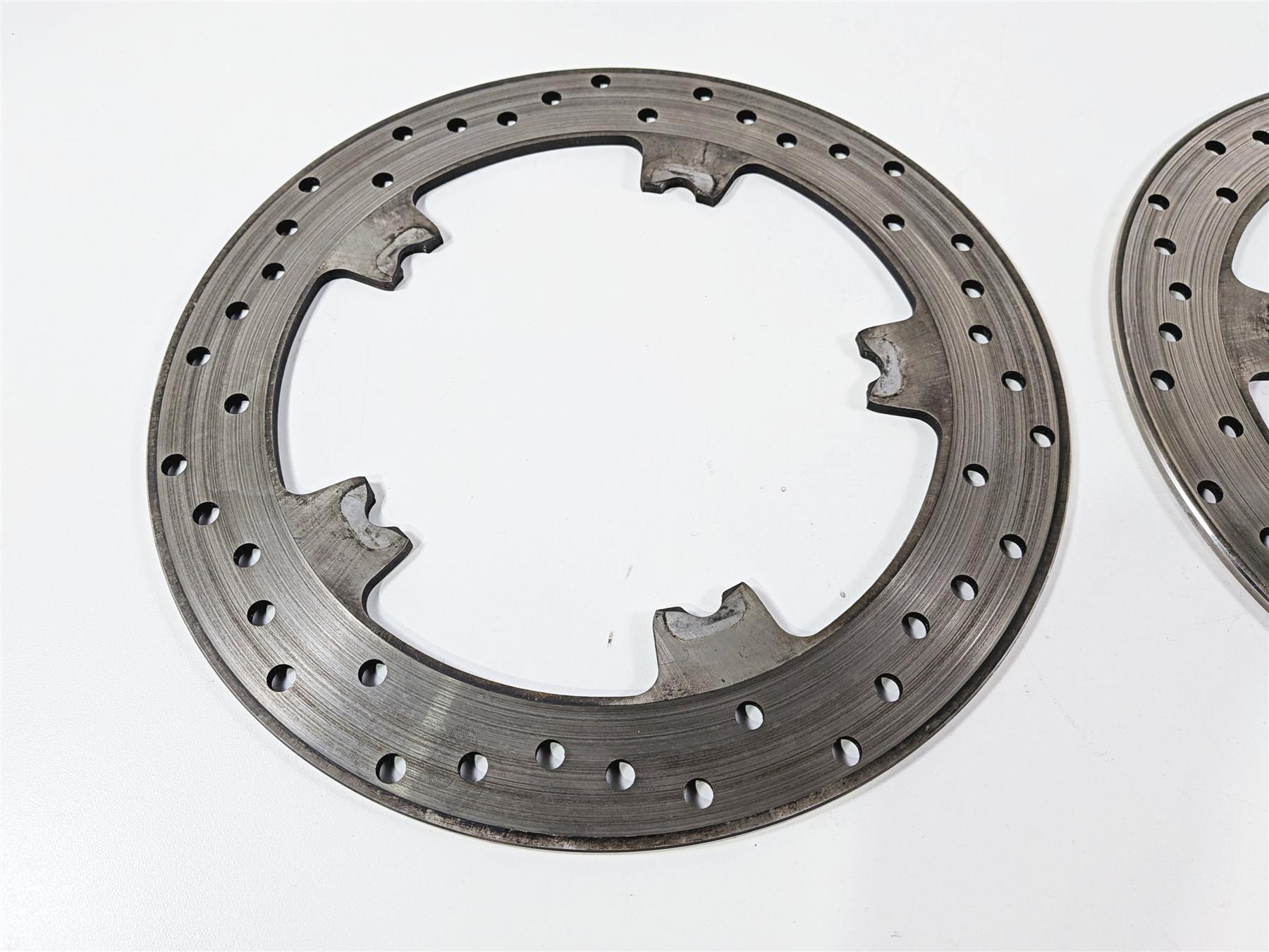2014 Harley FXDL Dyna Low Rider Front Brake Disc Rotor Set 44553-06 {{ shop.shopifyCountryName }} - Mototech271