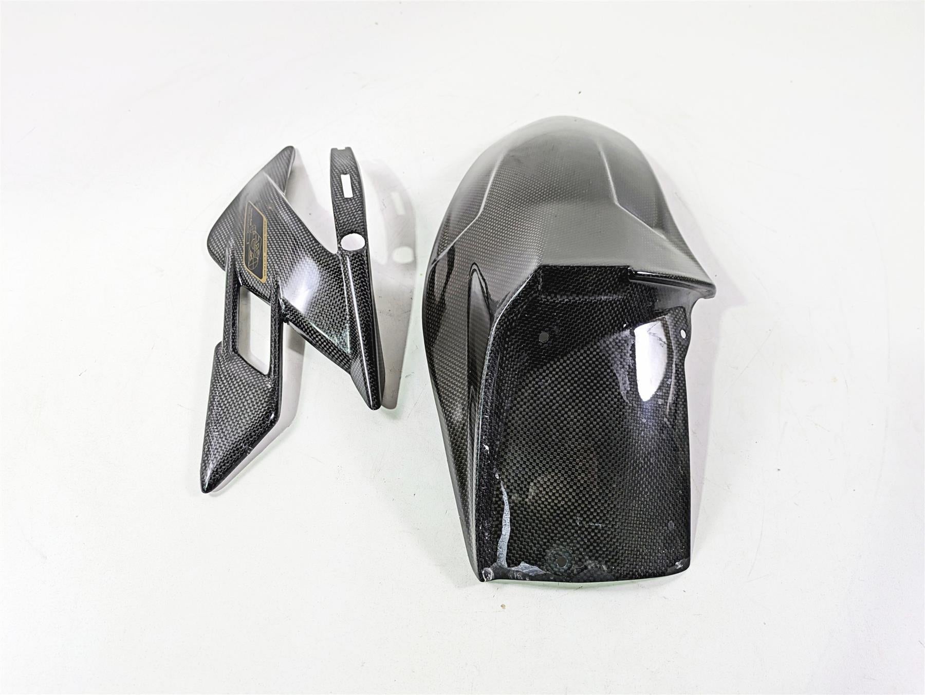 2012 Mv Agusta F4 RR Carbon Fiber Rear Fender & Swingarm Cover Set