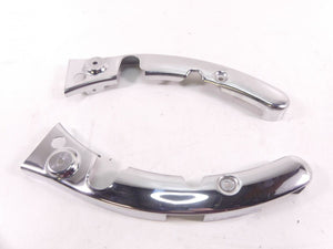 2011 Harley Touring FLHP Road King Rear Chrome Fender Braces Struts Set 47526-09