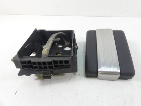 2009 Harley FXDF Dyna Fat Bob Battery Tray & Black Wrinkle Cover 70379-06B {{ shop.shopifyCountryName }} - Mototech271