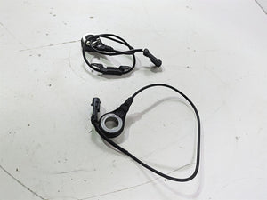 2008 Harley Touring FLHTP Electra Glide Abs Wheel Speed Sensor Set 40614-08 | Mototech271