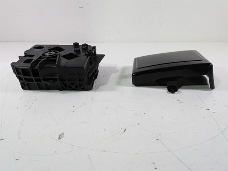 2015 Harley FXDL Dyna Low Rider Battery Tray & Black Cover 70379-06B {{ shop.shopifyCountryName }} - Mototech271