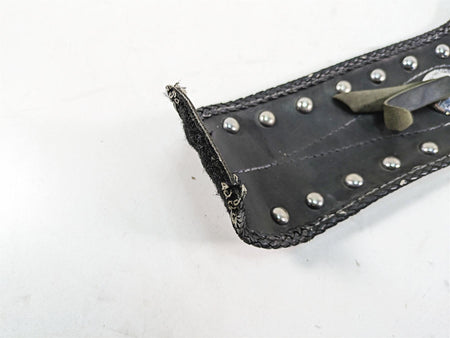 2000 Harley Dyna FXDL Low Rider Studded Leather Tank Cover Pad {{ shop.shopifyCountryName }} - Mototech271