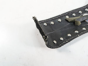2000 Harley Dyna FXDL Low Rider Studded Leather Tank Cover Pad | Mototech271
