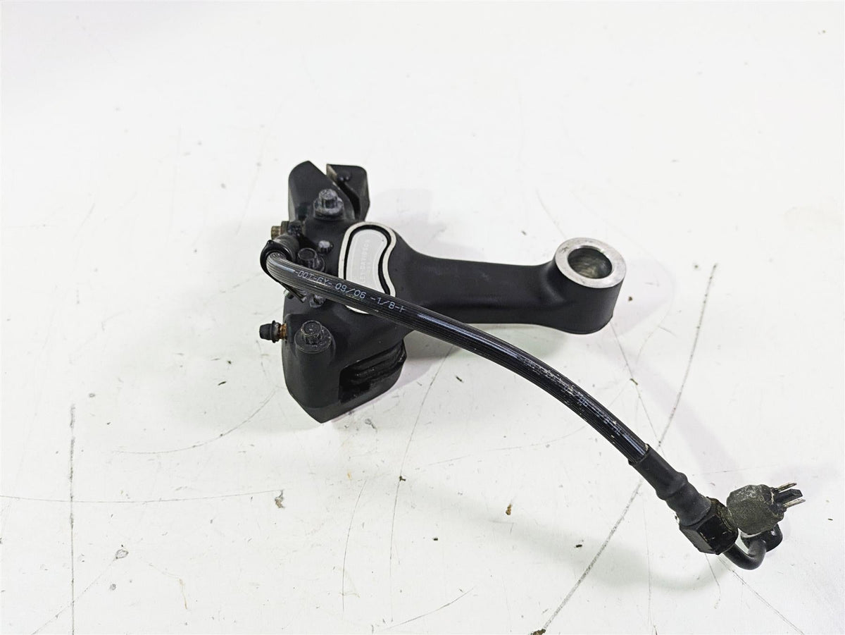 2007 Harley FXDWG Dyna Wide Glide Rear Brake Caliper + Line 44017-06 {{ shop.shopifyCountryName }} - Mototech271