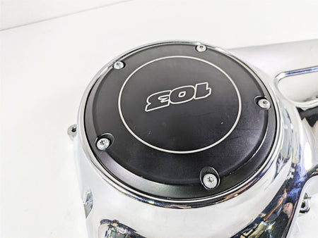 2014 Harley FXDL Dyna Low Rider Outer Primary Drive Clutch Cover Mid 60761-06A {{ shop.shopifyCountryName }} - Mototech271