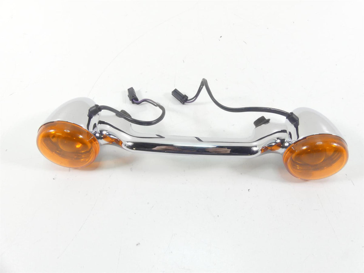 2005 Harley Touring FLHRSI Road King Rear Blinker Turn Signal Bar Set 68508-04 {{ shop.shopifyCountryName }} - Mototech271