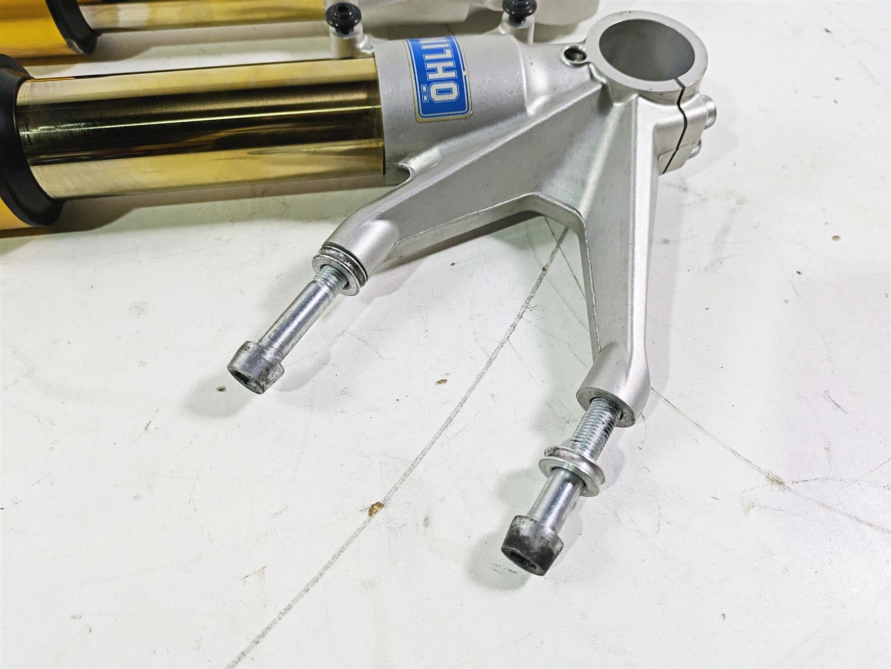 2008 Ducati SBK 1098 S Straight Ohlins Front Fork Leg Set 34420171A 34520171A {{ shop.shopifyCountryName }} - Mototech271