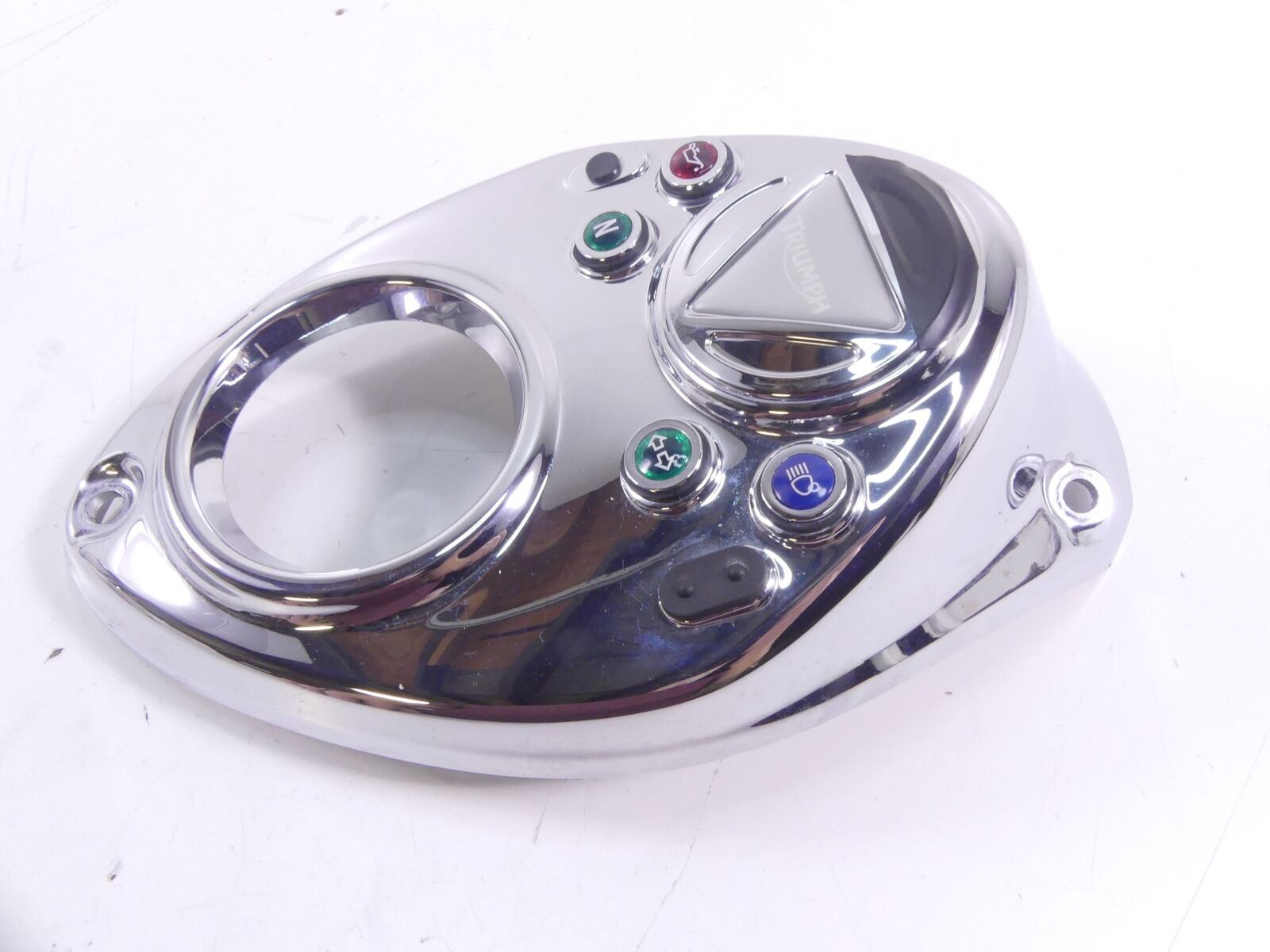 2013 Triumph America EFI Fuel Tank Console Cover & Instrument Lights T2400802 {{ shop.shopifyCountryName }} - Mototech271