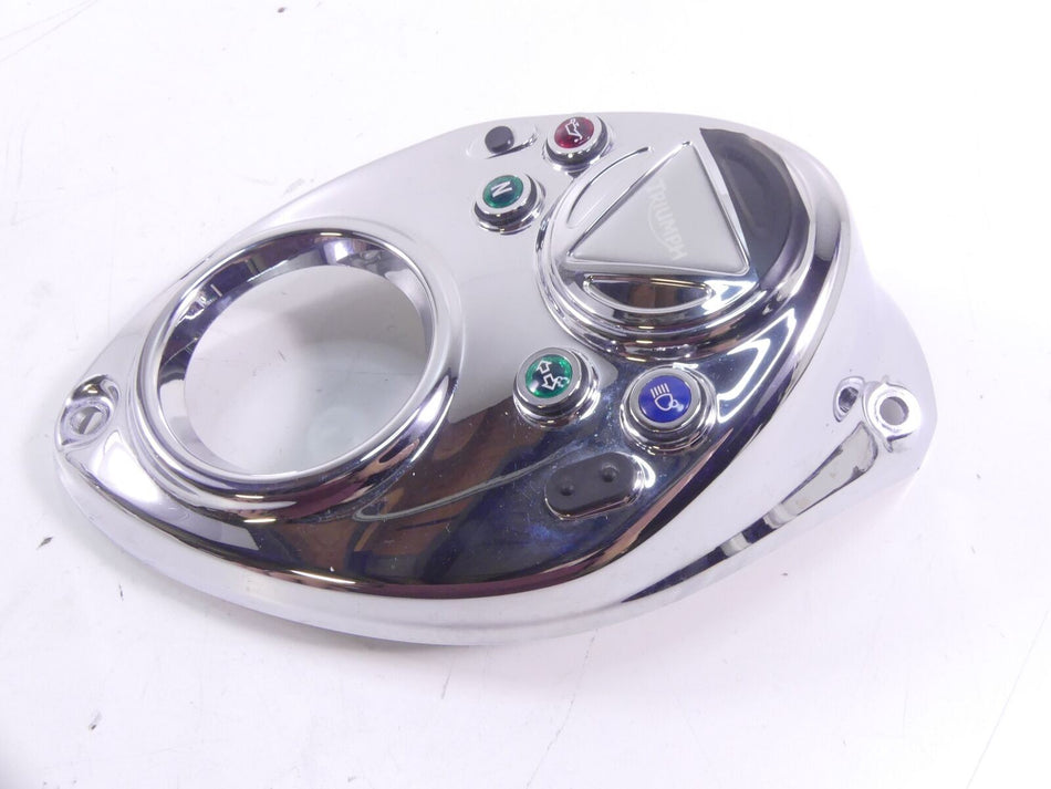 2013 Triumph America EFI Fuel Tank Console Cover & Instrument Lights T2400802 {{ shop.shopifyCountryName }} - Mototech271