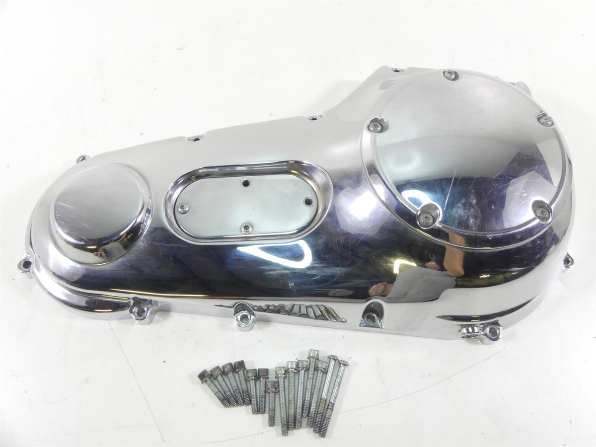 2005 Harley FXDWGI Dyna Wide Glide Outer Primary Drive Clutch Cover 60506-99 {{ shop.shopifyCountryName }} - Mototech271