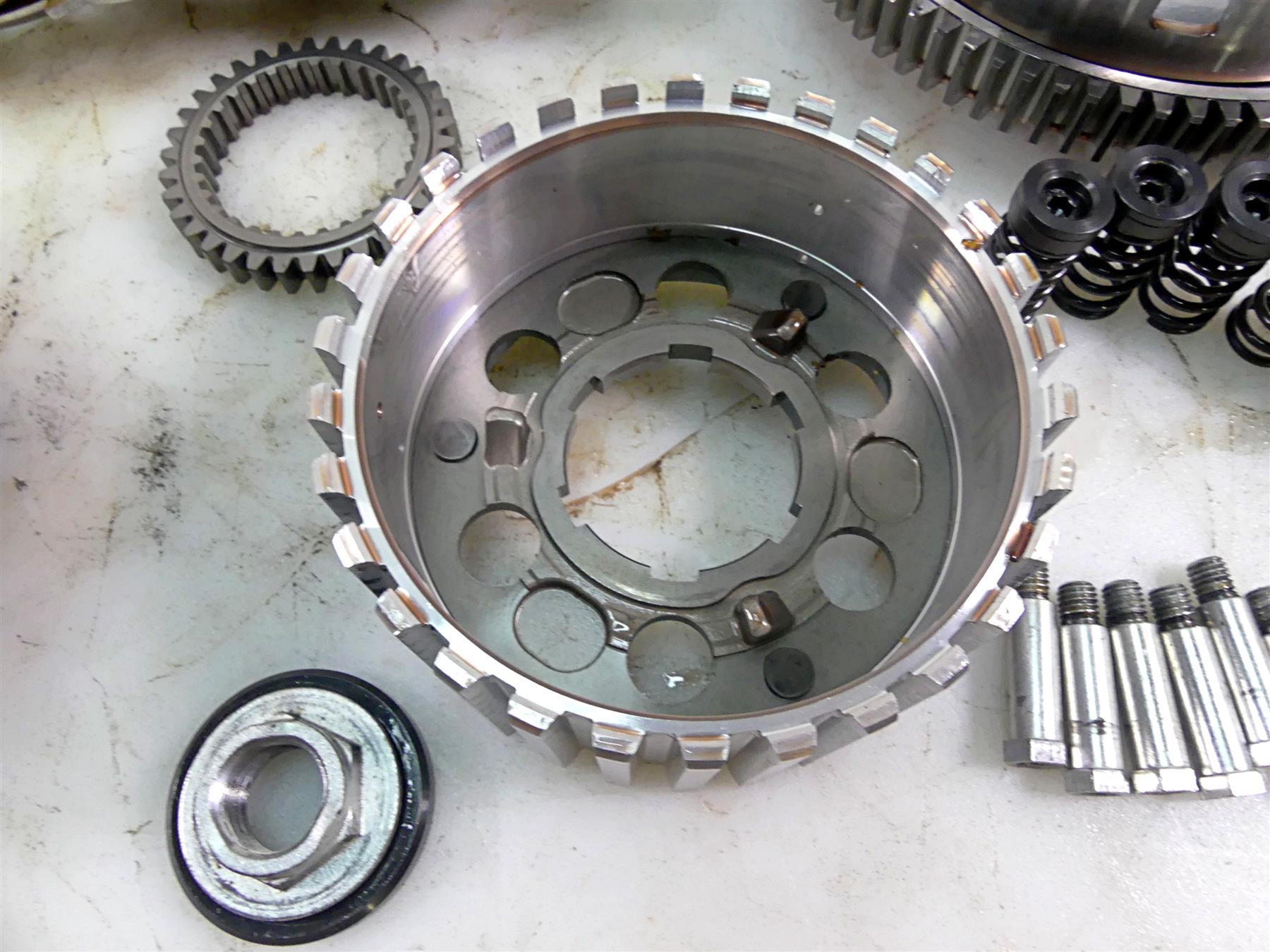 2012 Kawasaki ZX1400 ZX14R Ninja Clutch Basket Friction Disc Set 13095-0564 {{ shop.shopifyCountryName }} - Mototech271