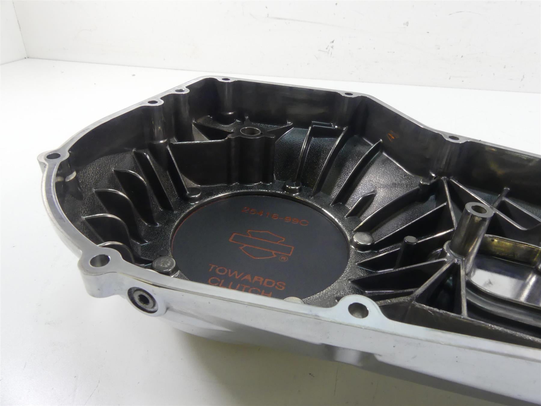 2005 Harley Dyna FXDLI Low Rider Outer Primary Drive Clutch Cover 60506-99 {{ shop.shopifyCountryName }} - Mototech271