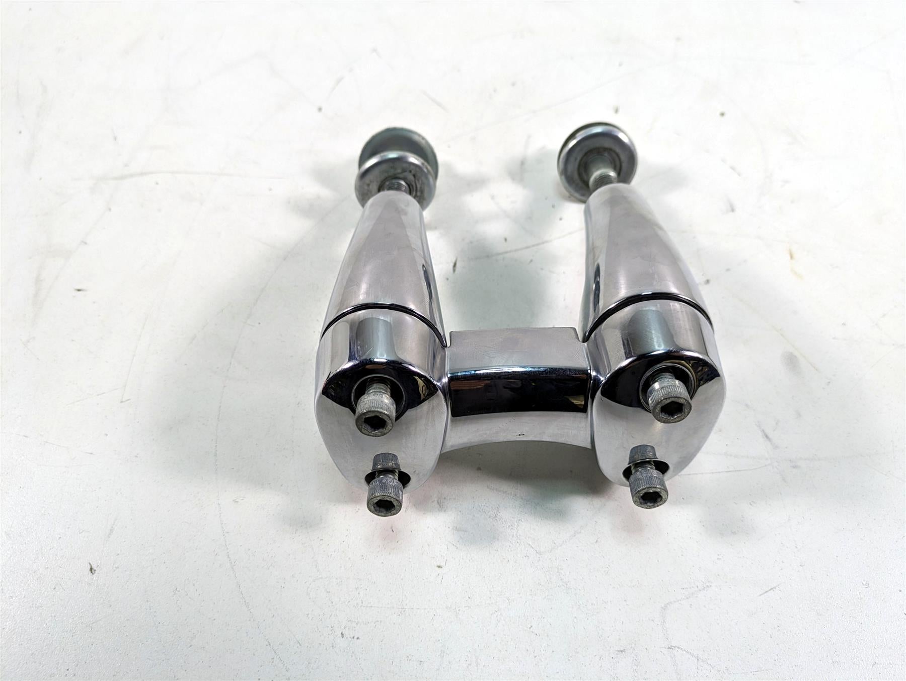 2012 Harley FLD Dyna Switchback Chrome Handlebar Riser Holder 55900004 {{ shop.shopifyCountryName }} - Mototech271
