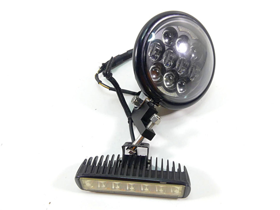 2014 Harley Dyna FXDB Street Bob Led Headlight & Moonsmc Bracket 69162-06A {{ shop.shopifyCountryName }} - Mototech271