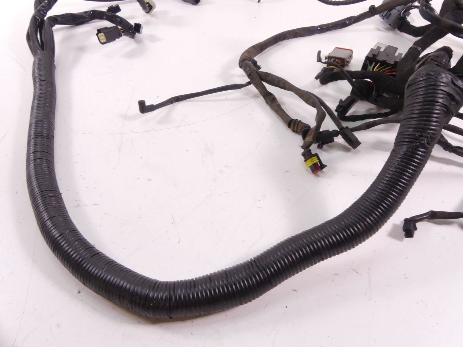 2009 Harley FXDC Dyna Super Glide Non ABS Main Wiring Harness Cable Loom 69603-0 {{ shop.shopifyCountryName }} - Mototech271
