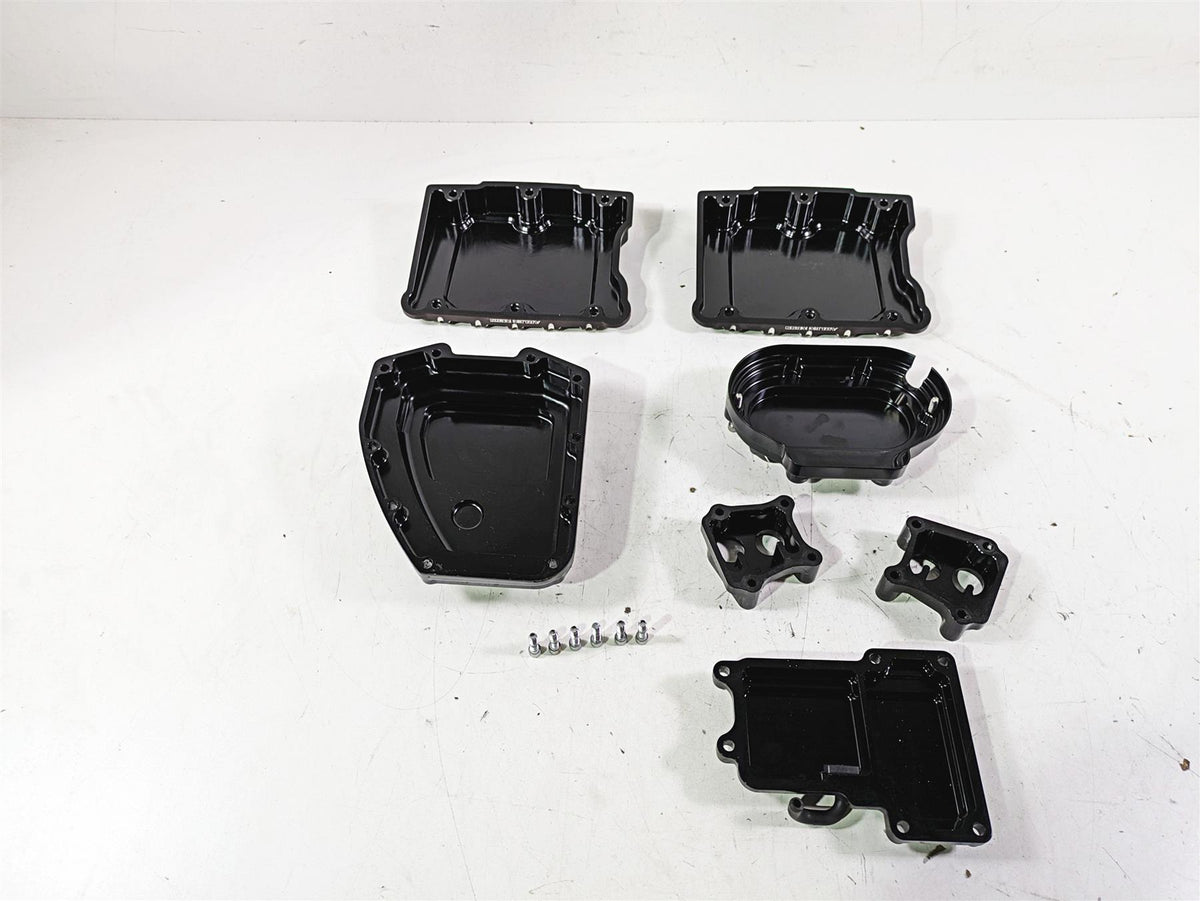 2015 Harley Touring FLHXS Street Glide Arlen Ness Engine Tranny Cover Set 03-963 {{ shop.shopifyCountryName }} - Mototech271