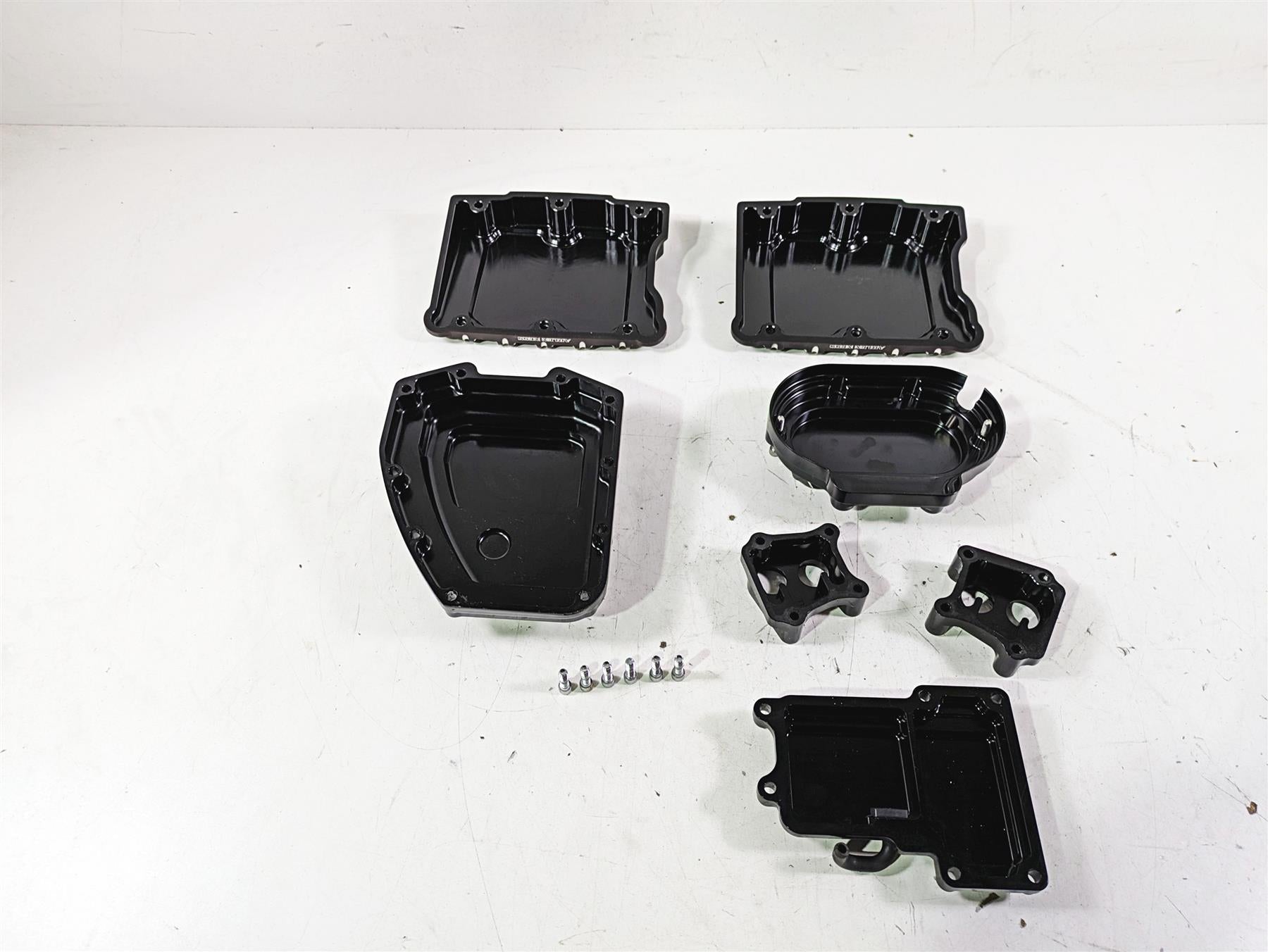 2015 Harley Touring FLHXS Street Glide Arlen Ness Engine Tranny Cover Set 03-963 {{ shop.shopifyCountryName }} - Mototech271