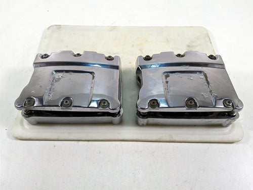 2000 Harley Dyna FXDL Low Rider Big Twin Rocker Box Valve Cover Set 17593-99 | Mototech271