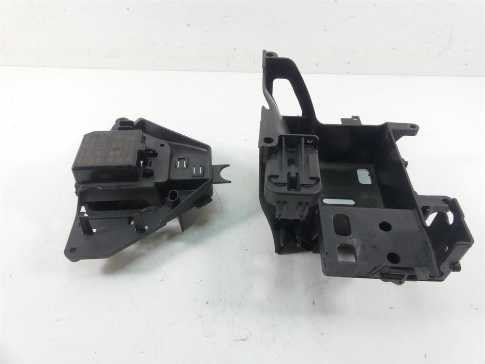 2012 Harley Touring FLHTP Electra Glide Battery Tray Electric Holders 66281-09B {{ shop.shopifyCountryName }} - Mototech271