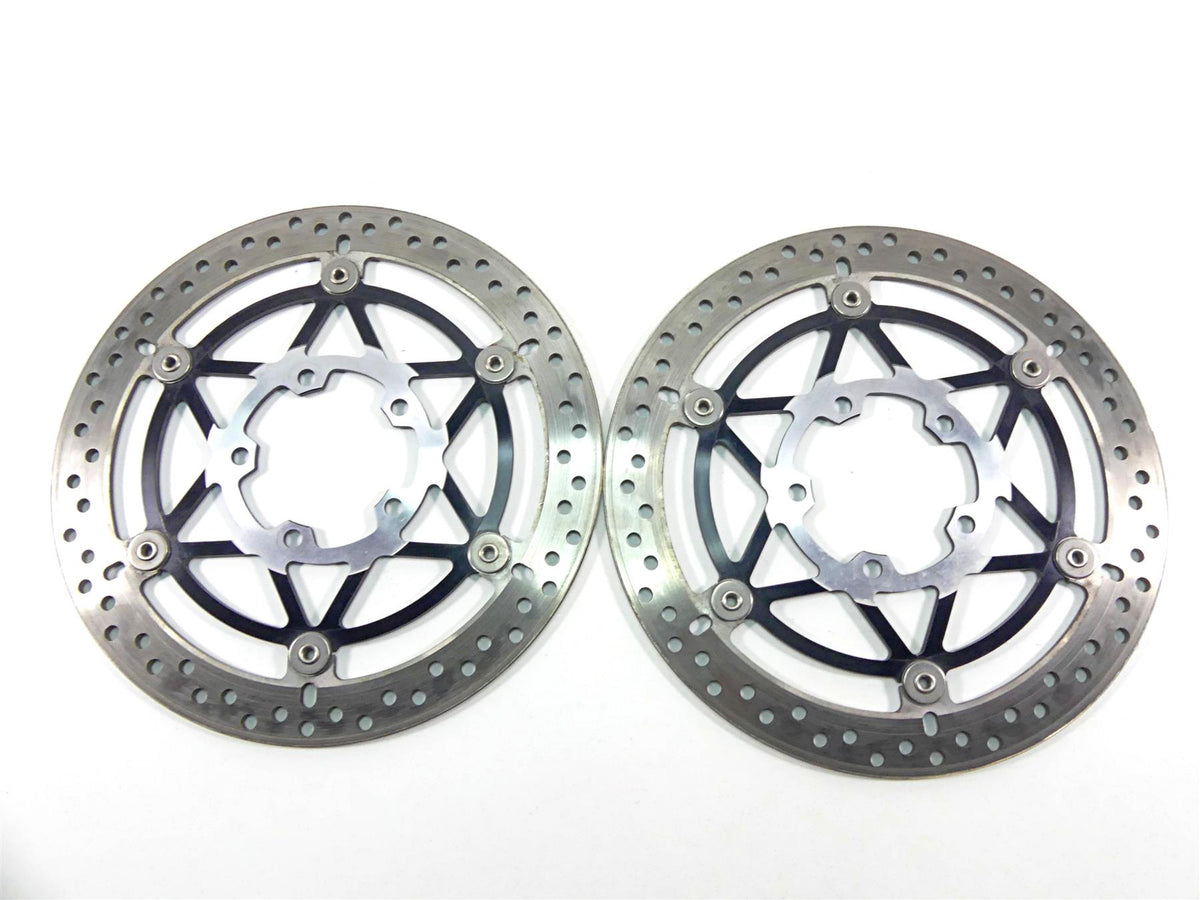 2022 Triumph Speed Triple 1200 RS Front Brake Disc Rotor Set 553miles T2022113 {{ shop.shopifyCountryName }} - Mototech271