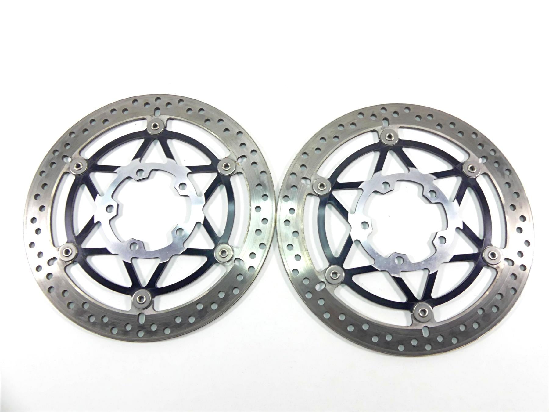 2022 Triumph Speed Triple 1200 RS Front Brake Disc Rotor Set 553miles T2022113 {{ shop.shopifyCountryName }} - Mototech271