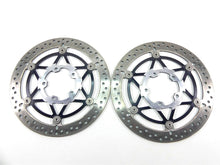 Load image into Gallery viewer, 2022 Triumph Speed Triple 1200 RS Front Brake Disc Rotor Set 553miles T2022113 | Mototech271
