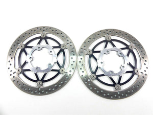2022 Triumph Speed Triple 1200 RS Front Brake Disc Rotor Set 553miles T2022113 | Mototech271