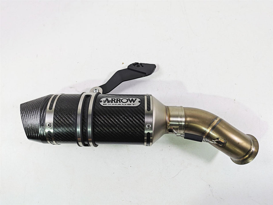 2013 Ducati Hypermotard 821 SP Arrow Exhaust Carbon Slip On Muffler 71806MK {{ shop.shopifyCountryName }} - Mototech271