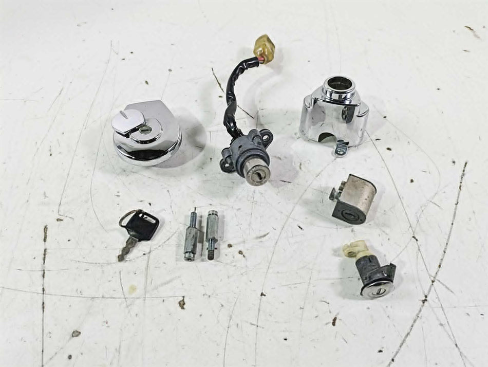 2002 Honda GL1500 CD Valkyrie Deluxe Ignition Switch Key Lock Set 35010-MZ0-A40 {{ shop.shopifyCountryName }} - Mototech271