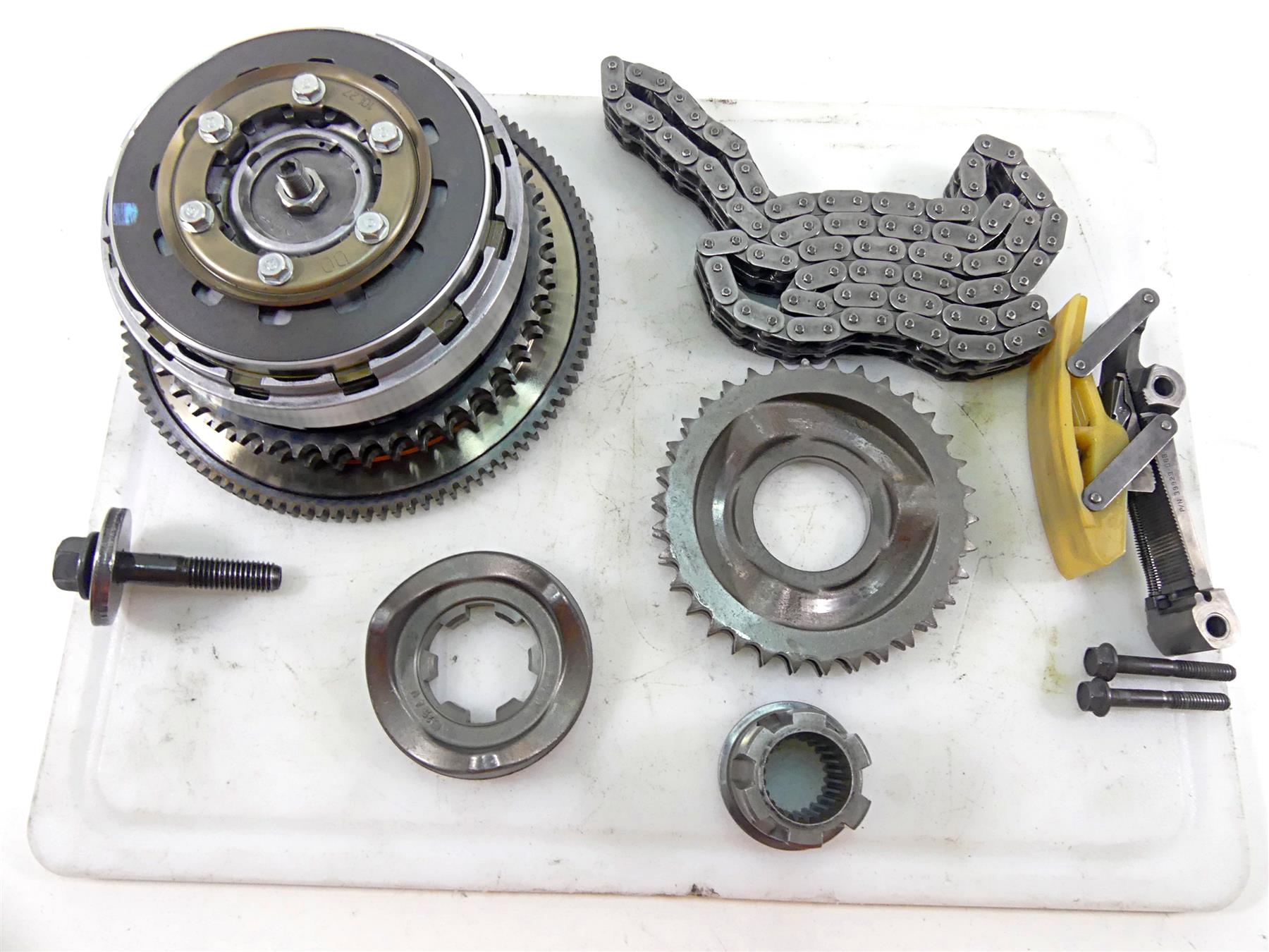 2011 Harley Softail FXS Blackline Primary Drive Clutch Kit 21k 37813-11