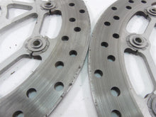 Load image into Gallery viewer, 2017 Triumph Thruxton 1200R Front Brembo Brake Rotor Disc Set T2022080 | Mototech271

