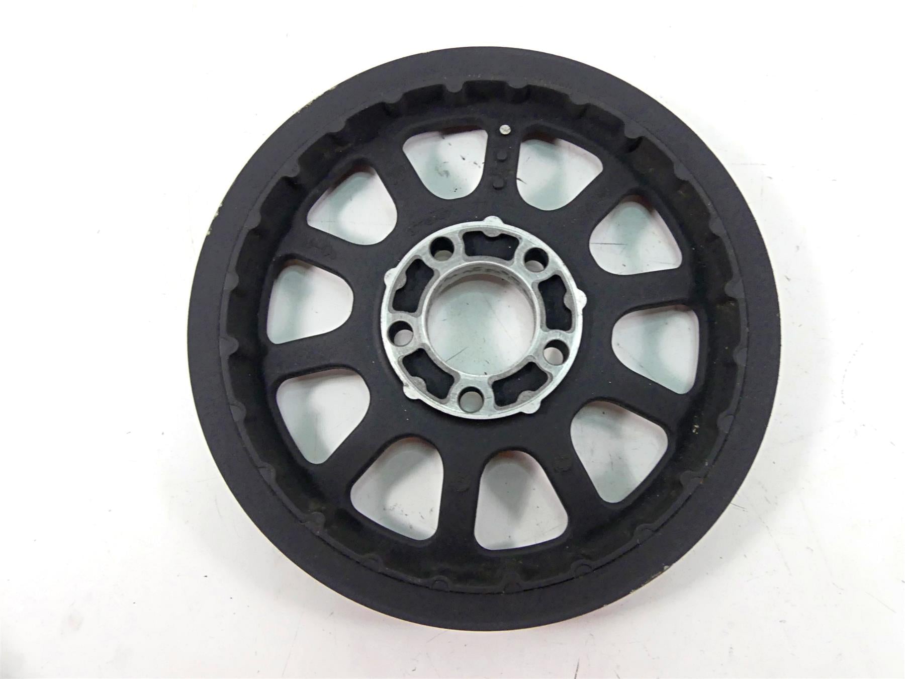 2007 Harley Touring FLHRC Road King Rear Drive Belt Pulley 66T - Read 37781-07 {{ shop.shopifyCountryName }} - Mototech271