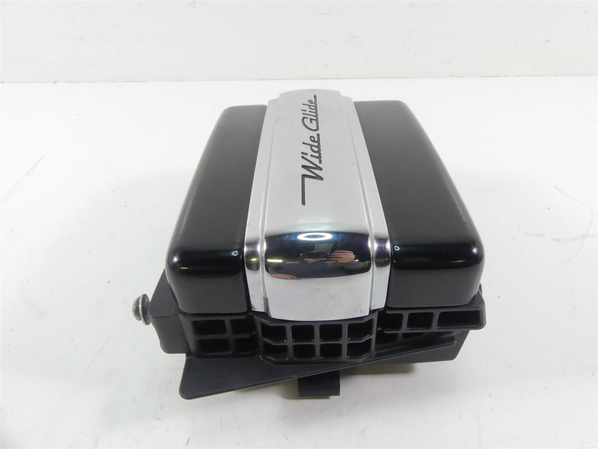 2013 Harley FXDWG Dyna Wide Glide Right Battery Tray & Chrome Cover 66366-06 {{ shop.shopifyCountryName }} - Mototech271