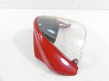 Load image into Gallery viewer, 2009 Ducati Monster 1100 S Front Upper Visor Windshield Fly Screen Set 48130531A | Mototech271
