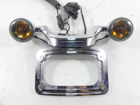 2007 Harley Touring FLHR SE CVO Road King Rear Blinker Bar Plate Holder 68629-05 {{ shop.shopifyCountryName }} - Mototech271