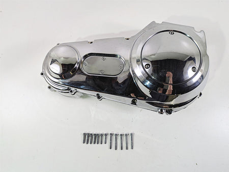 2008 Ultima Motorcycles Fat Bastard Inner Outer Chrome Primary Drive Cover Set {{ shop.shopifyCountryName }} - Mototech271