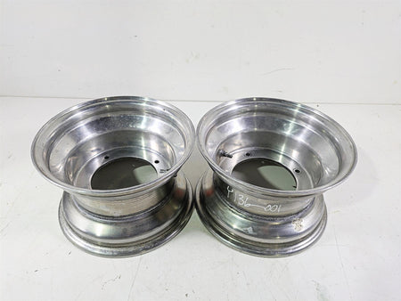2001 Yamaha Banshee YFZ350 10x6 Douglas Alloy Alumium Front Wheel Rim Set {{ shop.shopifyCountryName }} - Mototech271