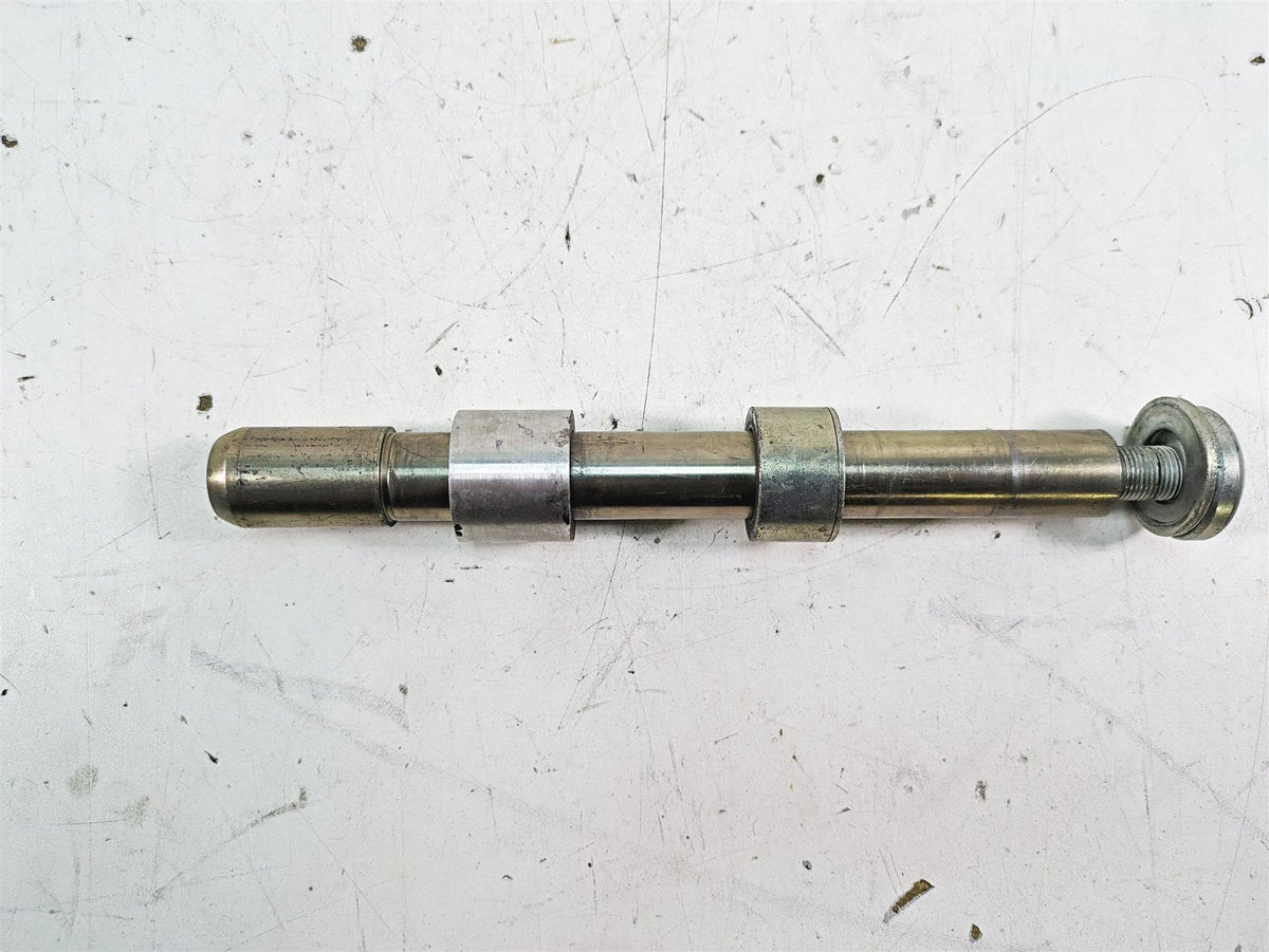 2009 Harley FXCWC Softail Rocker C Front Axle Wheel Spindle 25mm 41348-08 {{ shop.shopifyCountryName }} - Mototech271