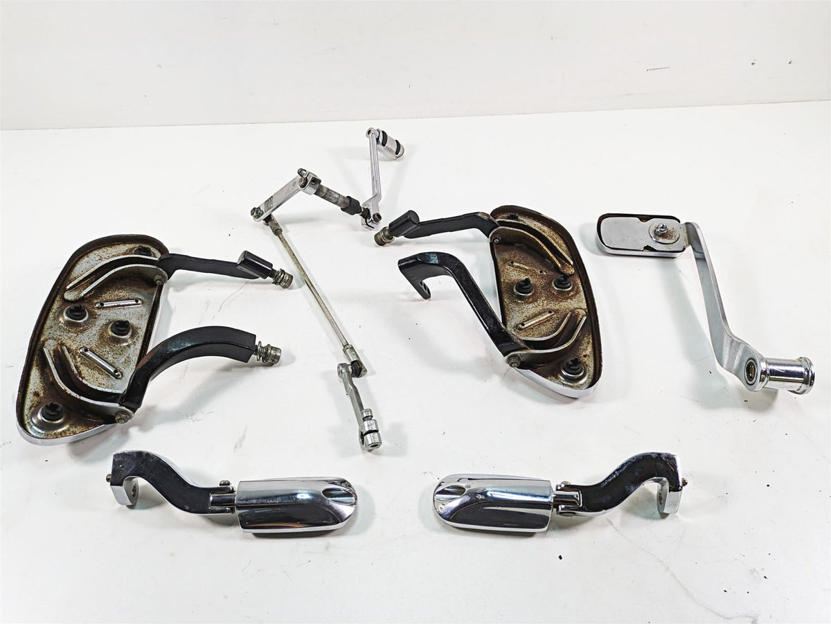 2006 Harley Touring FLHXI Street Glide Floor Board Foot Peg Lever Set 50688-04 {{ shop.shopifyCountryName }} - Mototech271