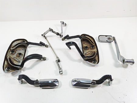 2006 Harley Touring FLHXI Street Glide Floor Board Foot Peg Lever Set 50688-04 {{ shop.shopifyCountryName }} - Mototech271