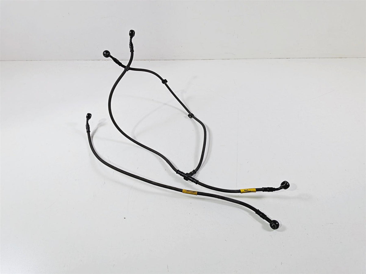 2016 BMW S1000RR K46 Fren Tubo Abs - Delete Front Rear Brake Line Hose-Mototech271