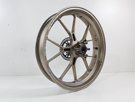 2018 Aprilia RSV4 RR Straight Evo Forged 17x3.5 Front Wheel Aluminum 2B0058766 {{ shop.shopifyCountryName }} - Mototech271