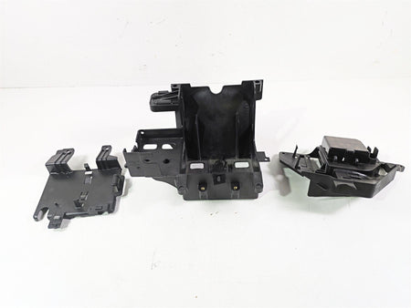 2009 Harley Touring FLHX Street Glide Battery Tray Electric Holders 66281-09B {{ shop.shopifyCountryName }} - Mototech271