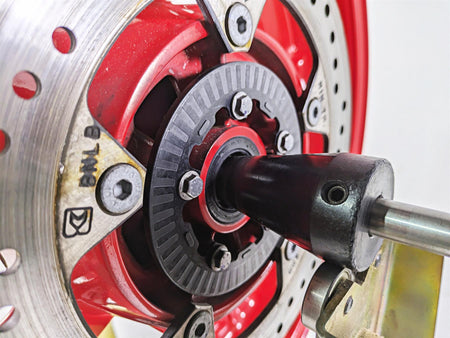 2023 BMW G310R K03 Straight Red Rear Wheel Rim 17x4 36311542861 {{ shop.shopifyCountryName }} - Mototech271