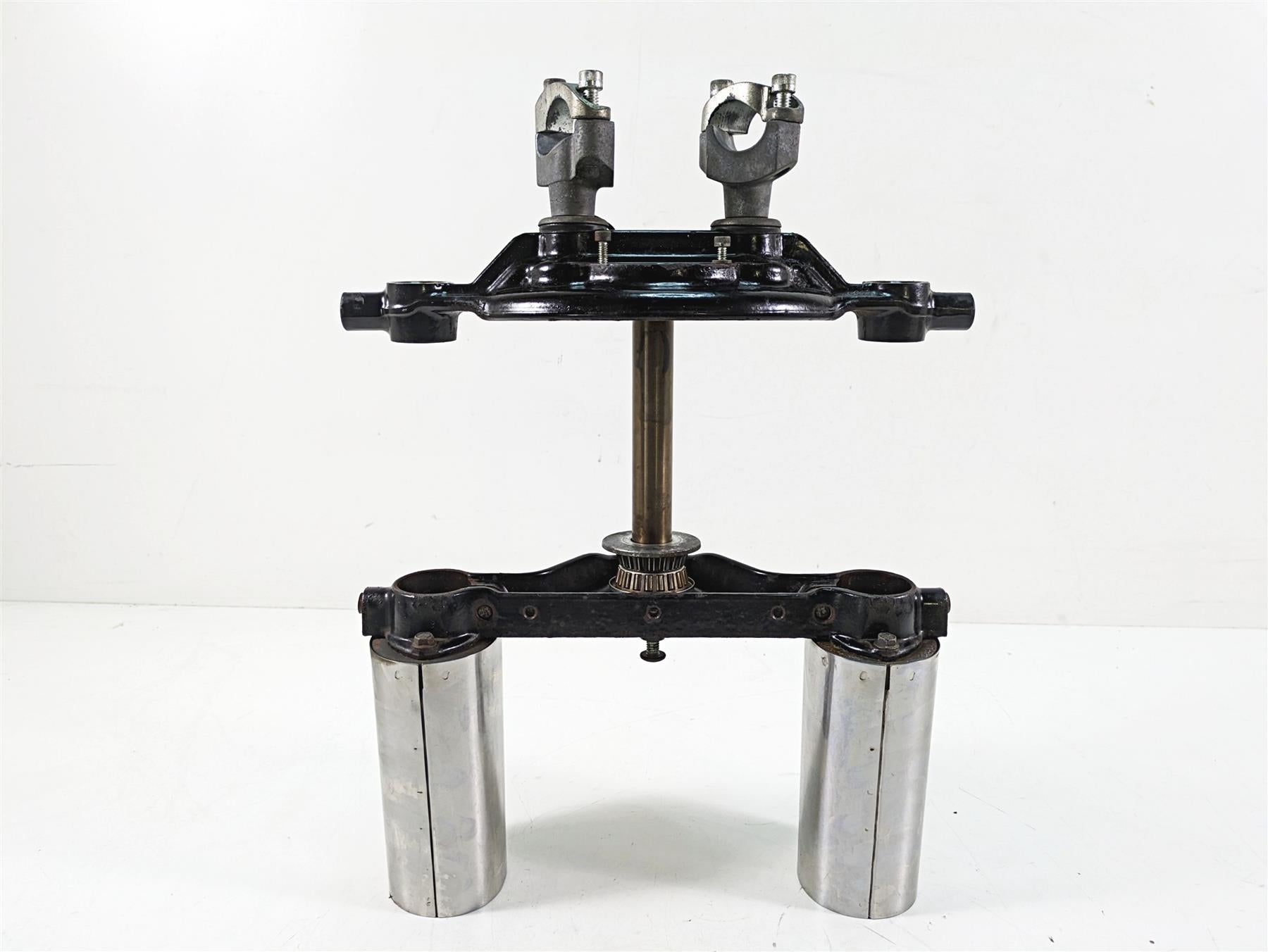 2005 Harley Touring FLHTCUI Electra Glide Upper Lower Triple Tree Set 45446-87A {{ shop.shopifyCountryName }} - Mototech271