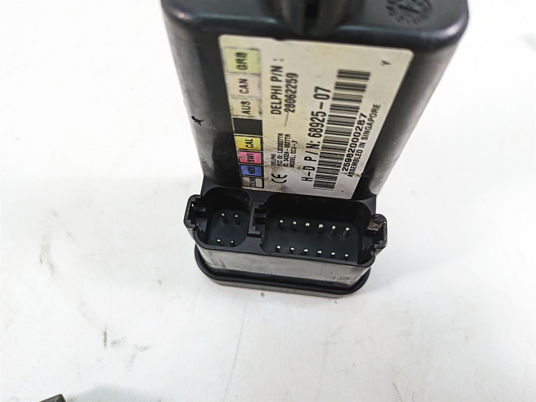 2009 Harley FXDC Dyna Super Glide Custom Tssm Security Module + Fob Key 68925-07 {{ shop.shopifyCountryName }} - Mototech271
