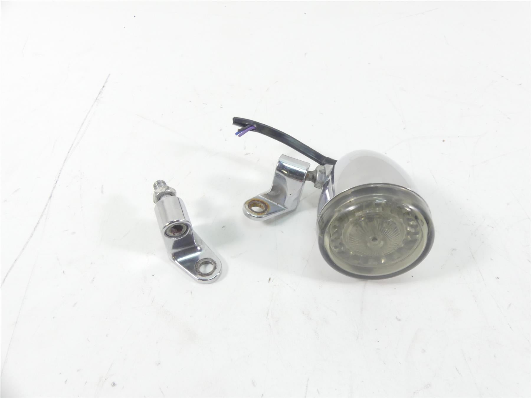 2013 Harley FXDWG Dyna Wide Glide Right Chrome Turn Signal Blinker {{ shop.shopifyCountryName }} - Mototech271