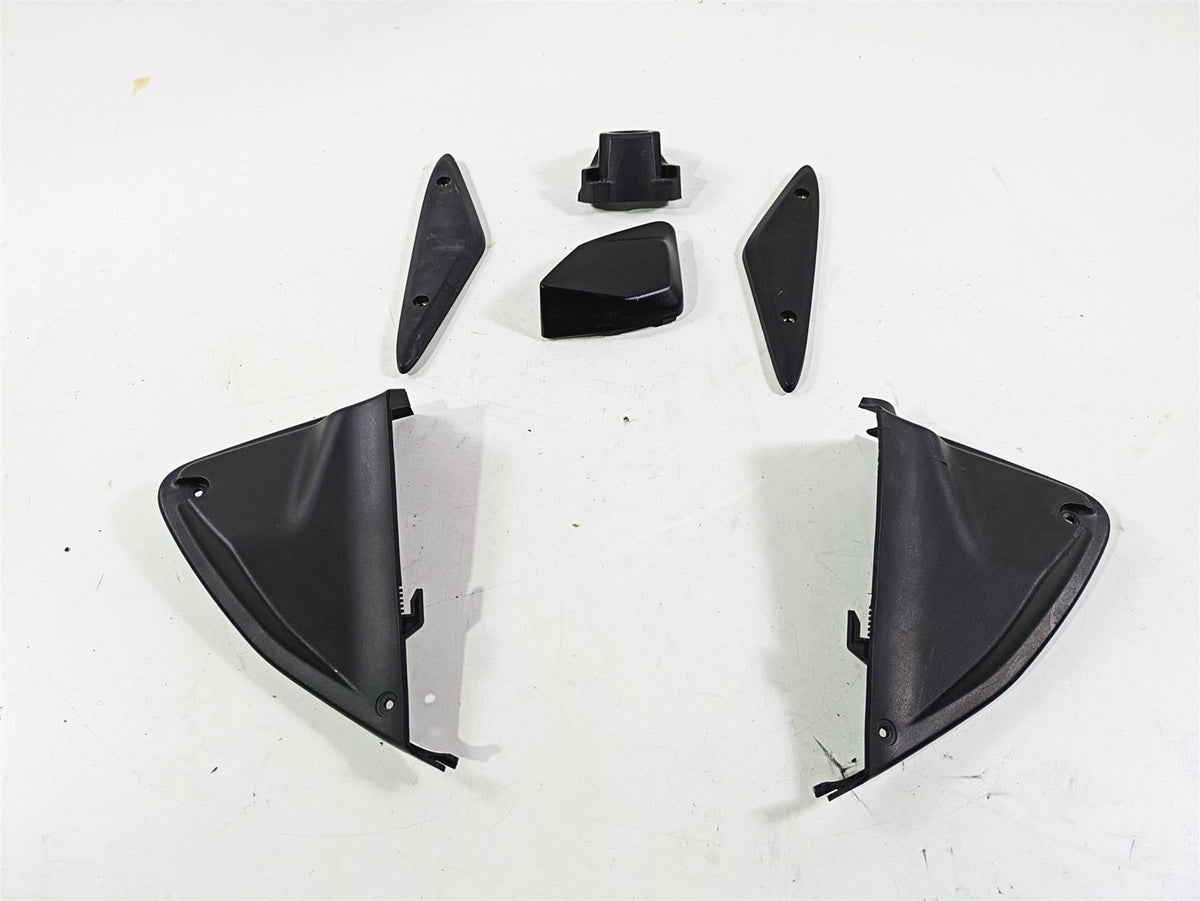2013 Ducati Hyperstrada 821 Black Molded Infill Ignition Cover Fairing Set {{ shop.shopifyCountryName }} - Mototech271